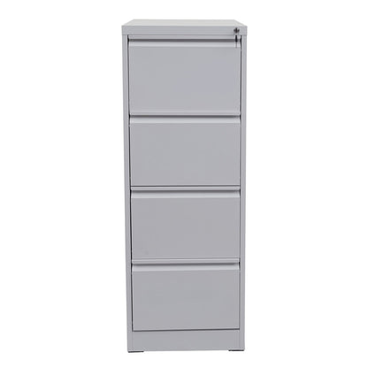 Hangmappenkast MCW-H16, archiefkast stalen kantoorkast, formaat Legal + A4 afsluitbaar 134x46x62cm ~ grijs