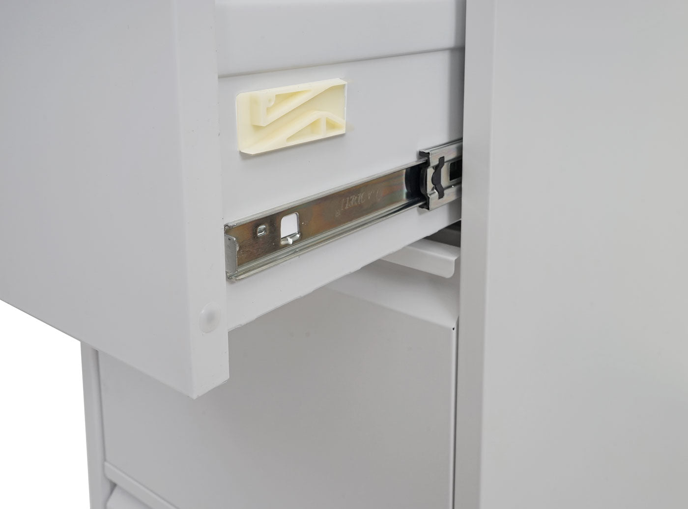 Hangmappenkast MCW-H16, archiefkast stalen kantoorkast, formaat Legal + A4 afsluitbaar 134x46x62cm ~ grijs