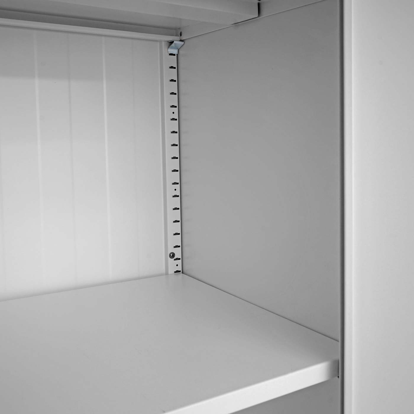 Dossierkast MCW-H17, stalen kast Kantoorkast Kast, 2 deuren afsluitbaar metaal ~ 185x90x40cm grijs