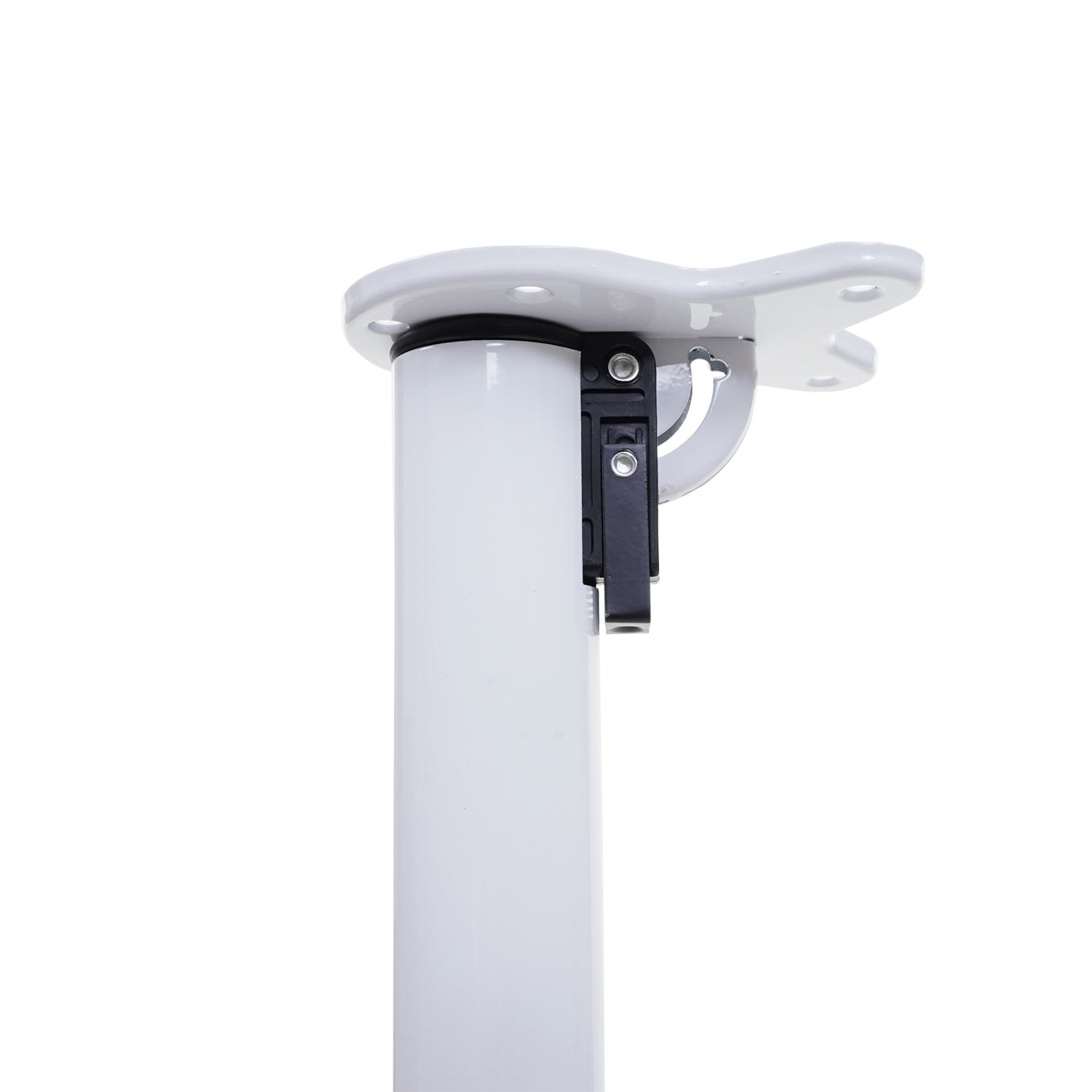 Set van 4 tafelpoten MCW-H34, voor bureau eettafel basis tafelframe, opvouwbaar 72cm ~ wit