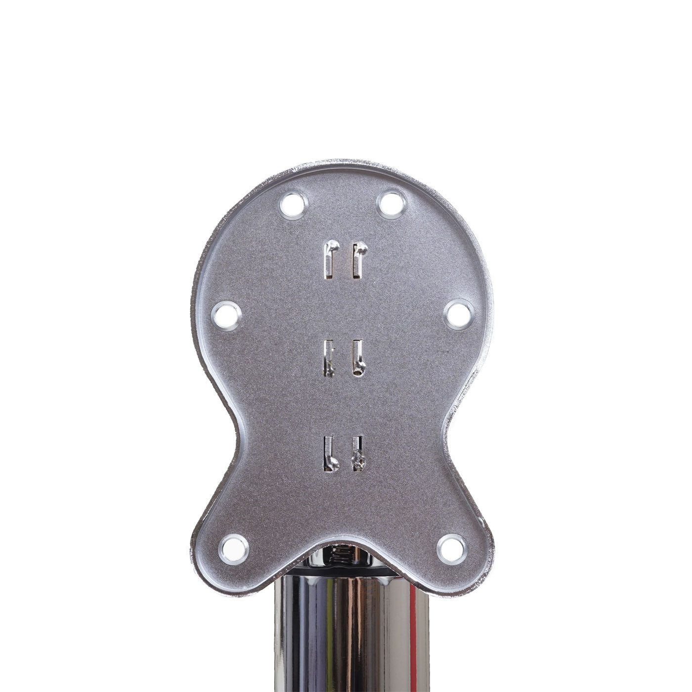 Set van 4 tafelpoten MCW-H35 voor bureau Tafelpoot inklapbaar draaimechanisme in hoogte verstelbaar 70-110cm ~ RVS look