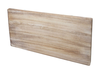 Wandtafel MCW-H48, wandklaptafel wandplank tafel, inklapbaar massief hout ~ 100x50cm natuurlijke kleur