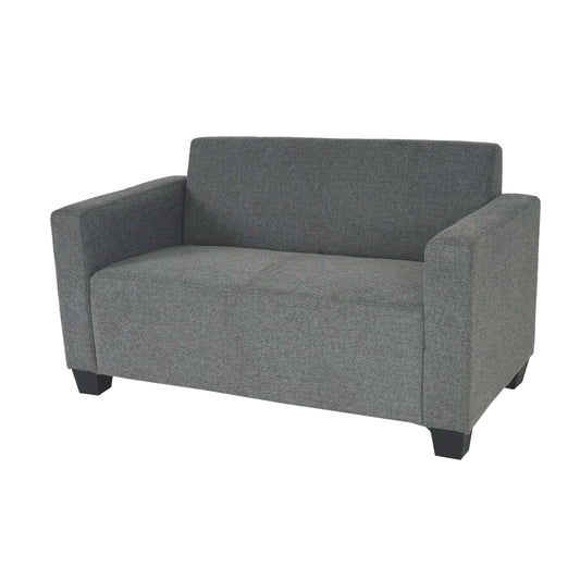 2-zits bank Lyon loungebank stof/textiel ~ grijs
