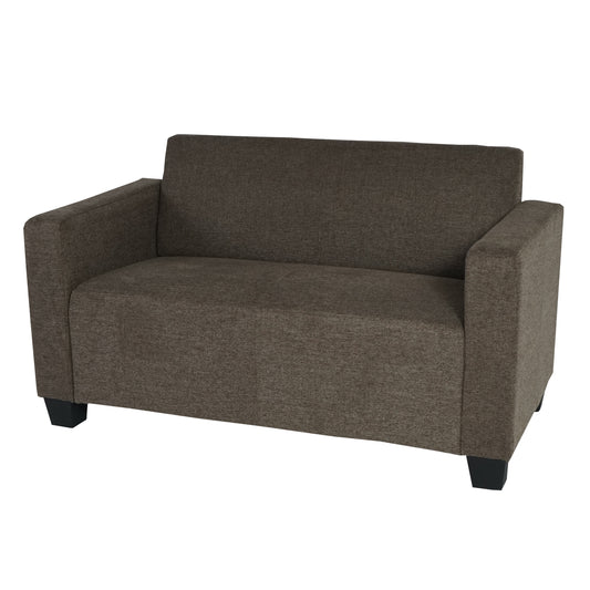 2-zits bank Lyon loungebank stof/textiel ~ bruin