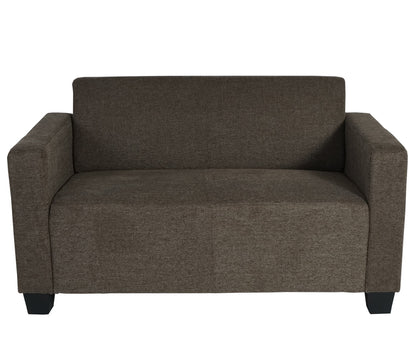 2-zits bank Lyon loungebank stof/textiel ~ bruin