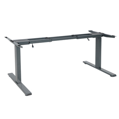 Frame MCW-D40, variabel tafelframe voor bureau, elektrisch in hoogte verstelbaar Memory 29kg ~ antracietgrijs