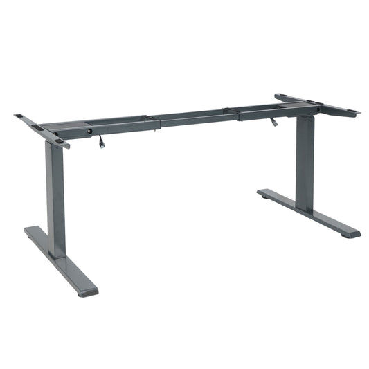 Frame MCW-D40, variabel tafelframe voor bureau, elektrisch in hoogte verstelbaar Memory 29kg ~ antracietgrijs