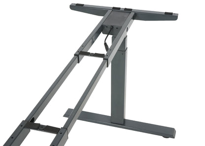 Frame MCW-D40, variabel tafelframe voor bureau, elektrisch in hoogte verstelbaar Memory 29kg ~ antracietgrijs