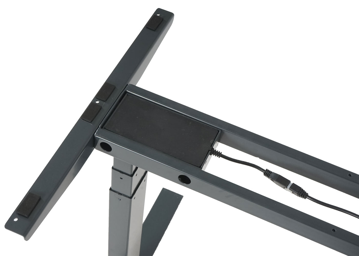 Frame MCW-D40, variabel tafelframe voor bureau, elektrisch in hoogte verstelbaar Memory 29kg ~ antracietgrijs