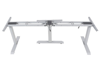 3in1 onderstel MCW-D40, variabel tafelframe, elektrisch in hoogte verstelbaar Geheugen 47kg ~ grijs