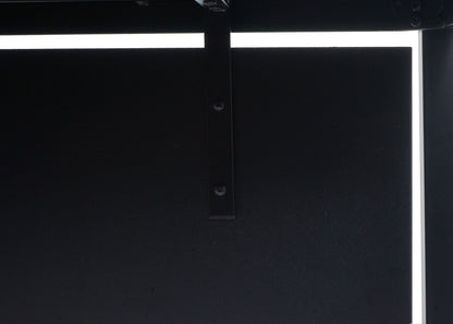 Bureau MCW-E94, bureau computer 120x60cm ~ zwart