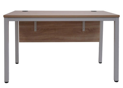Bureau MCW-E94, bureau computer 120x60cm ~ naturel-wit