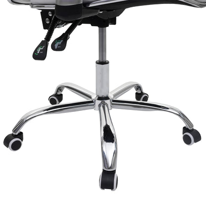 Bureaustoel MCW-F14, bureaustoel directiedraaistoel, 150kg belastbaar kunstleer ~ wit