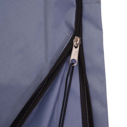 Beschermhoes MCW voor zweefparasol tot 4 m, hoes met rits ~ blauw