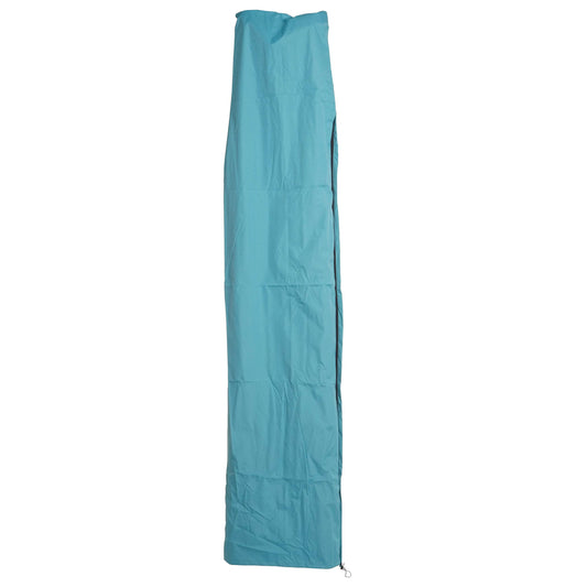 Beschermhoes MCW voor zweefparasol tot 3,5 m, hoes met rits ~ turquoise