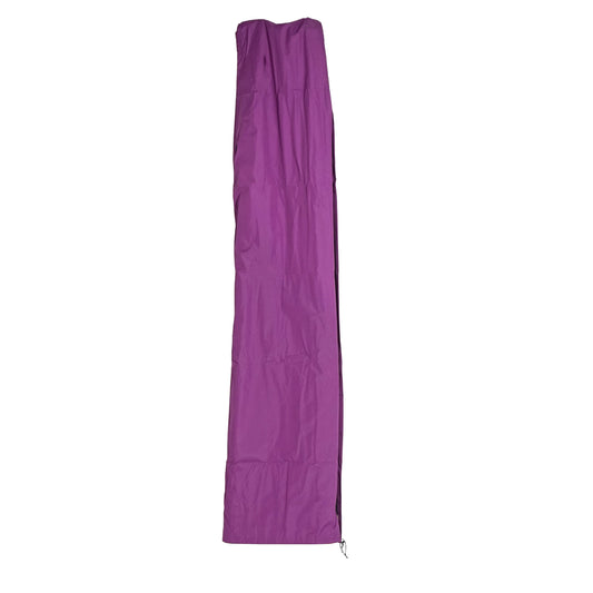 Beschermhoes MCW voor zweefparasol tot 3,5 m, hoes met rits ~ paars-paars