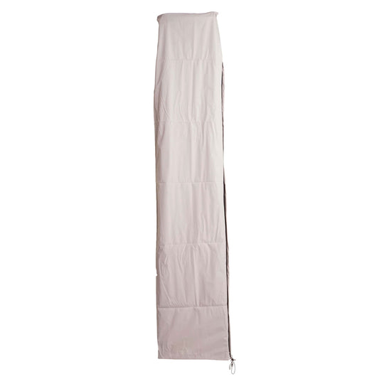 Beschermhoes MCW voor zweefparasol tot 3,5 m, hoes met rits ~ crème-grijs