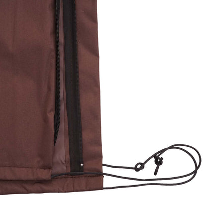 Beschermhoes MCW voor zweefparasol tot 3,5 m, hoes met rits ~ bruin