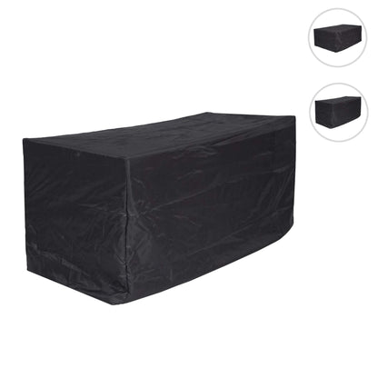 Hoes MCW-J41, dekzeil beschermhoes, tuinbank tuinmeubelen, antraciet ~ 95x180x75cm