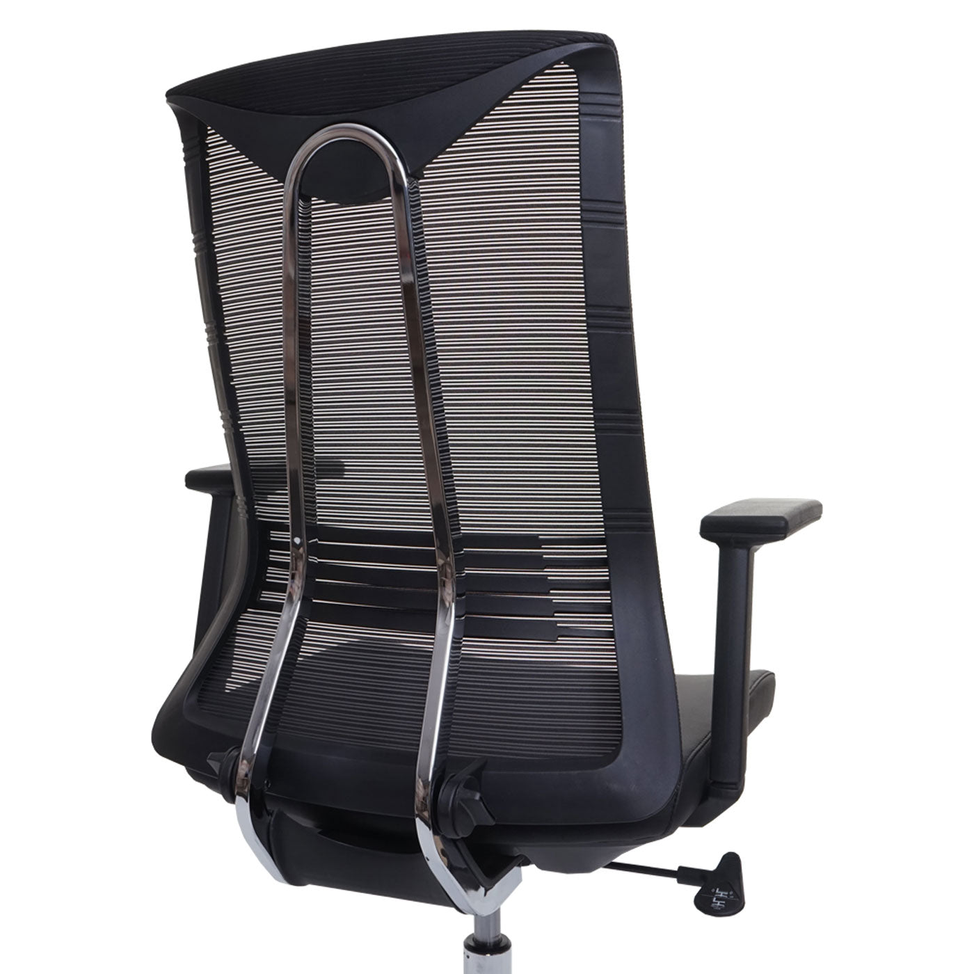 Bureaustoel MCW-J53, bureaustoel bureaustoel, ergonomisch kunstleer ~ zwart