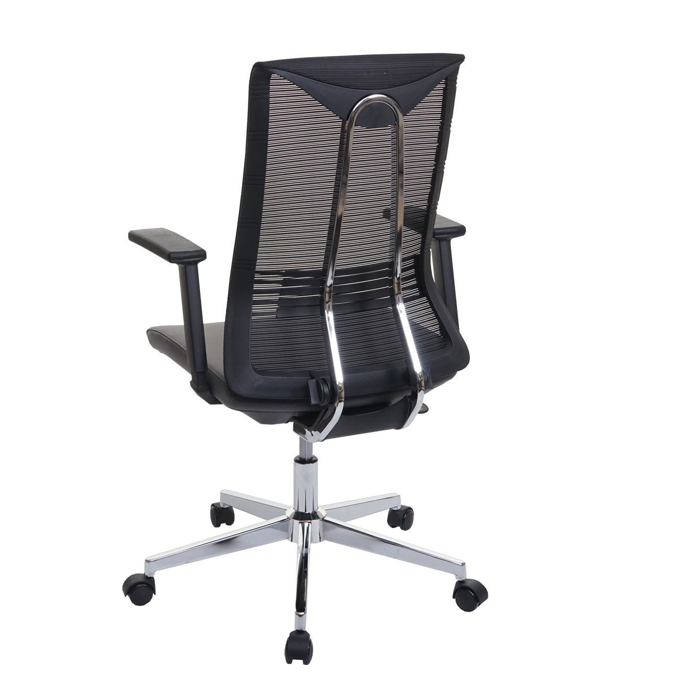 Bureaustoel MCW-J53, bureaustoel ergonomisch kunstleder ~ grijs