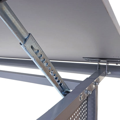 Bureau voor kinderen/jongeren Bureau voor scholen Bureau voor kantoren Oxford, in hoogte verstelbaar, kantelbaar ~ groen