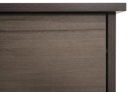 Schoenenkanon MCW-K45, schoenenkast schoenenrek, 81x60x25cm 2 kleppen, MDF gemaakt van paulownia ~ grijsbruin