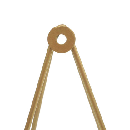 Wandplank MCW-K79, Hangende plank Decoratieve plank Keukenplank Legplank, metaal 44x23x11cm ~ goud