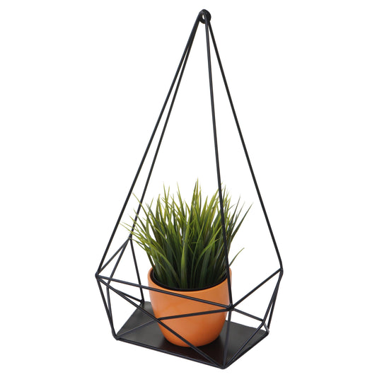 Wandplank MCW-K79, hangplank Decoratieve plank Keukenplank Legplank, metaal 44x23x11cm ~ zwart