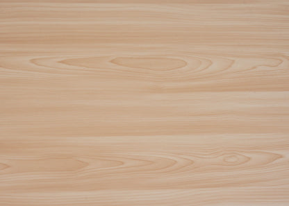 Bureau MCW-K80, bureau computer bureau werkblad, metaal MDF 120x60cm ~ natuur