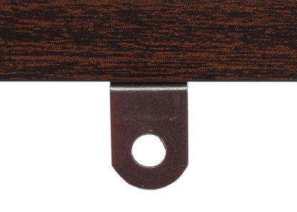 Staande plank MCW-K82, badkamer plank wasmachine plank ladder plank, industrieel metaal hout 155x64x25cm ~ bruin