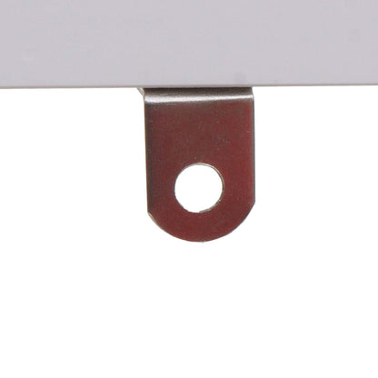 Staande plank MCW-K82, badkamerplank wasmachine plank ladderplank, industrieel metaal hout 155x64x25cm ~ marmer-look wit