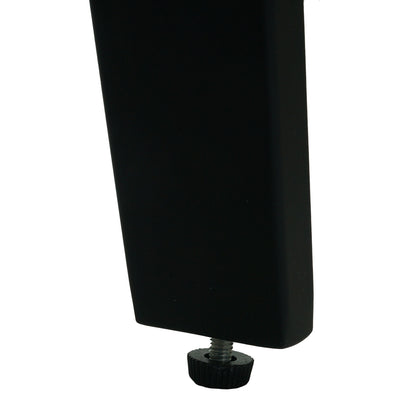Salontafel MCW-L54, woonkamertafel bijzettafel sofatafel, metaal 43x110x60cm ~ donker wild eiken
